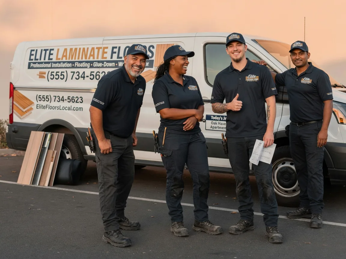 Laminate flooring installation company in Colfax, ND